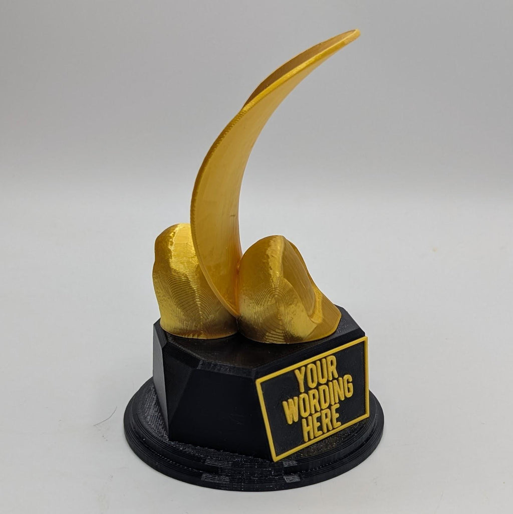 Personalised Potato Chip Trophy, Personalised Crisp Trophy, Crisp Fun Trophy, Gift for Crisp Lover, Custom Trophy Gift, Crisp Eater Gift