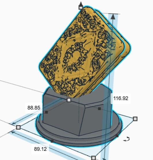 Personalised Custard Cream Trophy, Biscuit Fun Trophy, Custard Cream Lover Gift, Custard Cream Award,  Biscuit Lover Gift, Custom Trophy