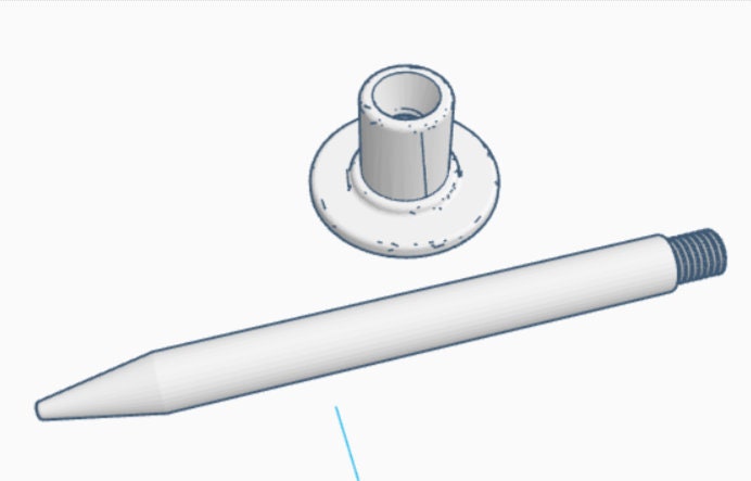 Quill to fit the EEW Nano 2.0 / Quill Accessory for EEW Nano 2.0