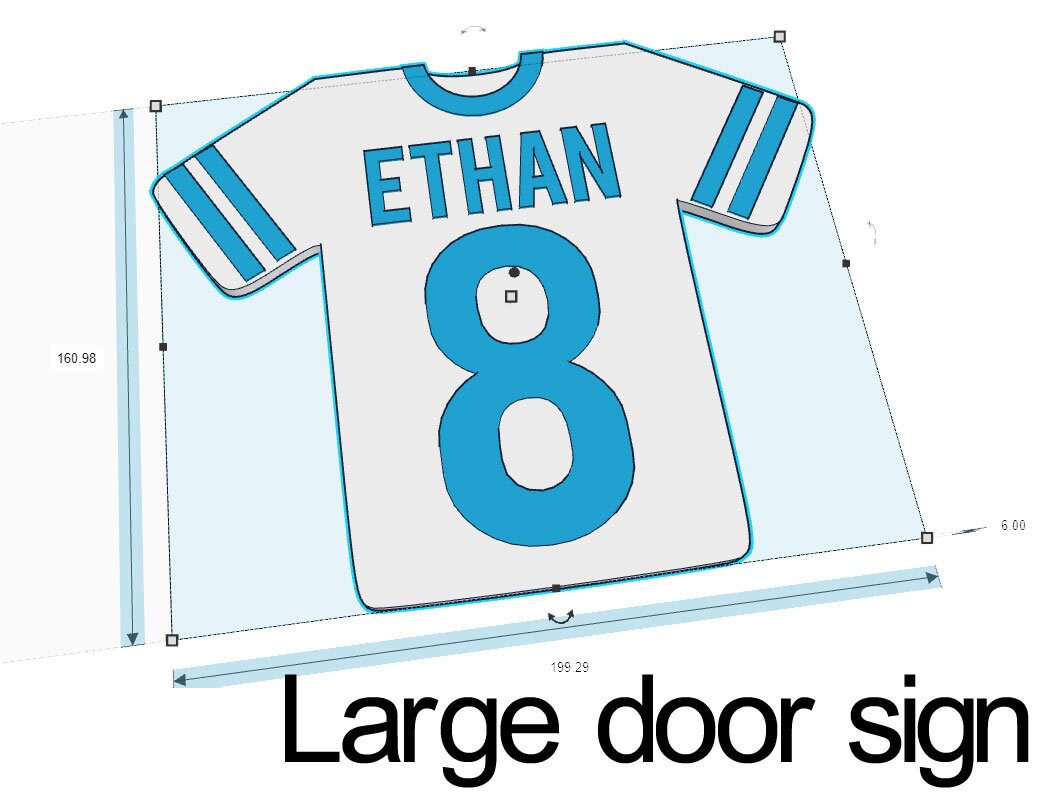 Personalised Football Sign, Football Shirt Door Sign, Football Lover Door Sign, Personalised Football Plaque, Football Bedroom, Soccer Door