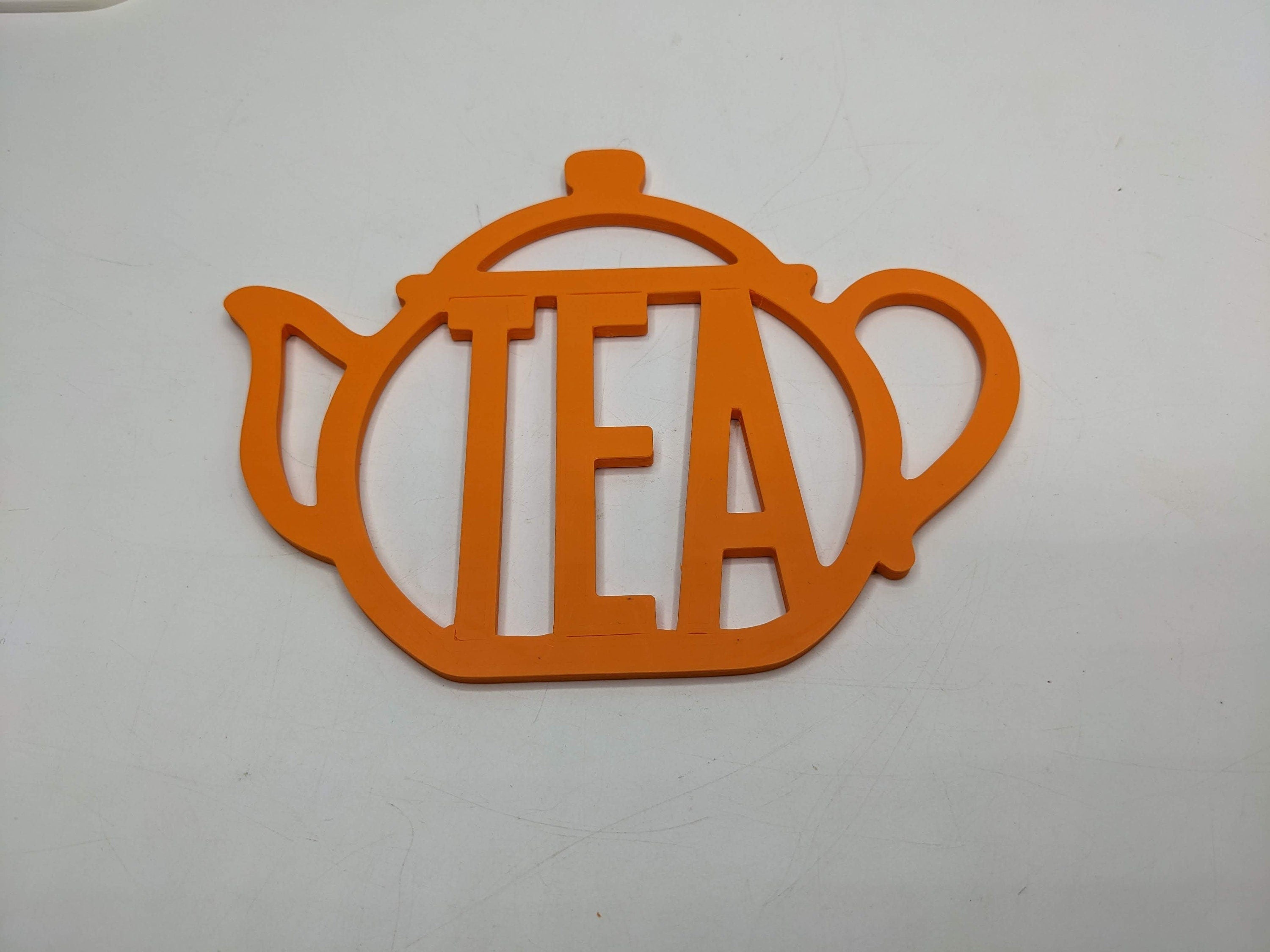 Tea Pot Coaster / Cup Of Tea Coaster / Tea Drink Mat / Pot Of Tea / Tea Lover Gift / Tea Cup Coaster / Home Decor Gift / Tea Pot Shape / Tea