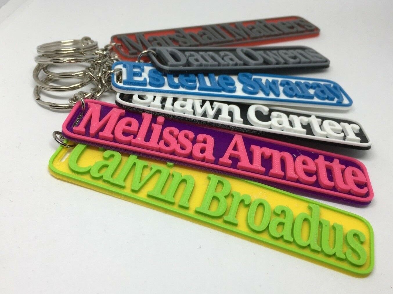 Back To School Personalised Keyring / Starting School Keyring / Back to School Gift / Personalised Long Full Name Keyring / School Bag Tag