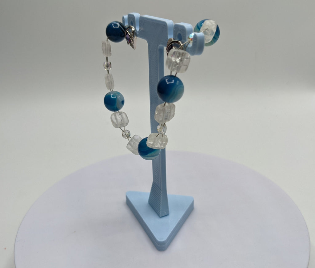 Earring & Bracelet Stand, Jewellery Holder for Earrings and Necklace, Jewellery Display Stand, , Hoop Earring Stand, Dangly Earring Stand