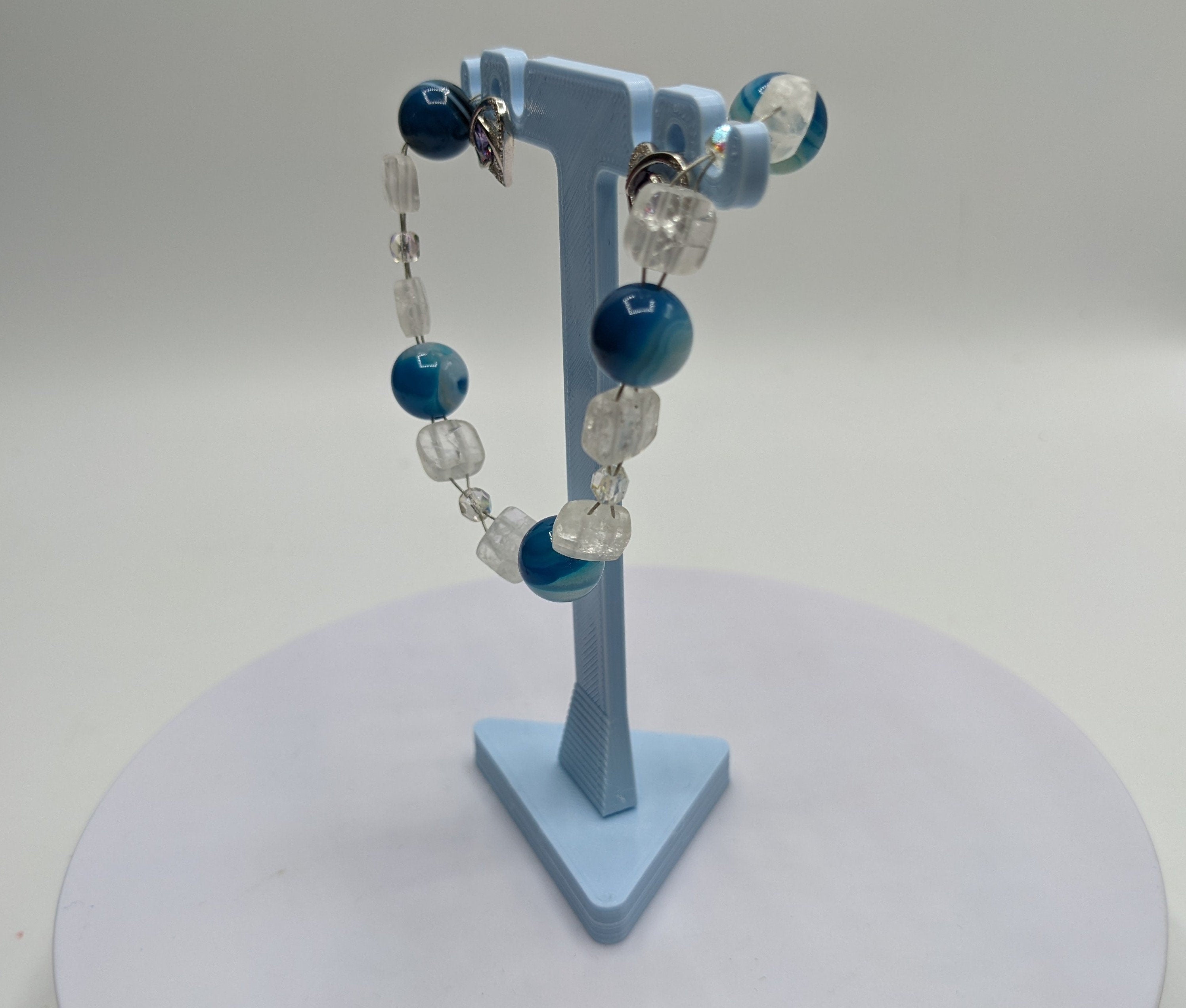 Earring & Bracelet Stand, Jewellery Holder for Earrings and Necklace, Jewellery Display Stand, , Hoop Earring Stand, Dangly Earring Stand