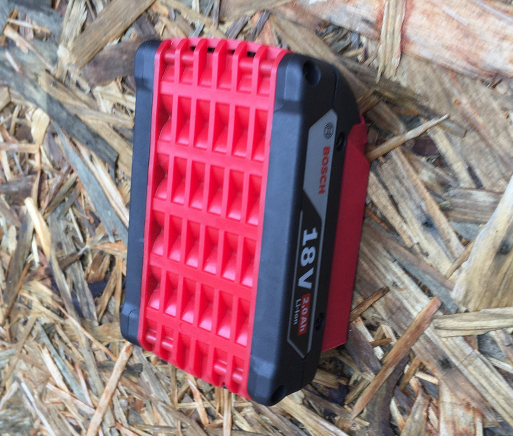 Wall Mount for BOSCH 18V Batteries / Storage Holder - Shed / Van / Workshop