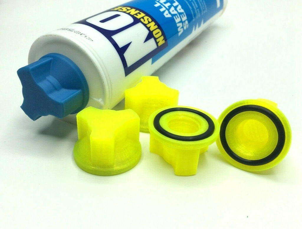 Silicone Sealant Caps / SIKA Caulk Cartridge Caps / Tube End Cap for standard caulk / C4 Silicone Sealant Caps / Mastic Silicone Sealant Cap