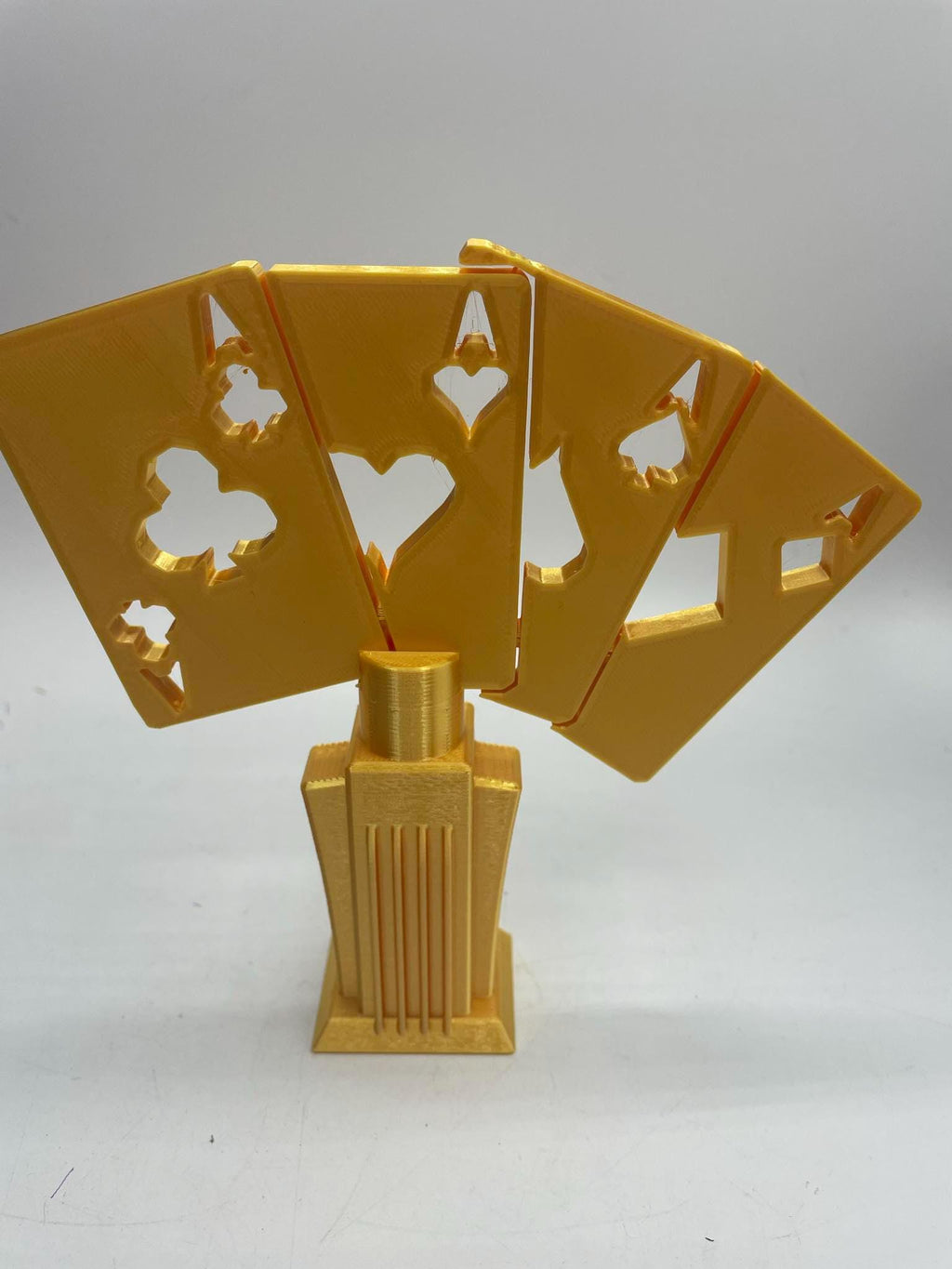 Poker Game Trophy, Card Game Trophy, Gambling Trophy, Christmas Card Game Trophy, Family Card Game Award, Card Player Gift, Card Night Award