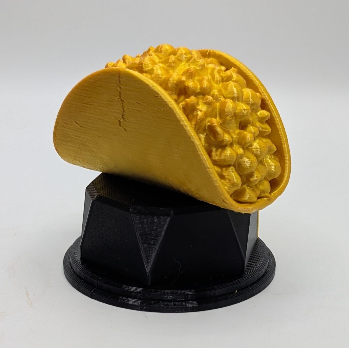 Personalised Taco Trophy, Taco Award Gift, Custom Trophy Gift, Funny Tortilla Award Gift, Office Trophy, Taco Lover Gift, Tortilla Lover