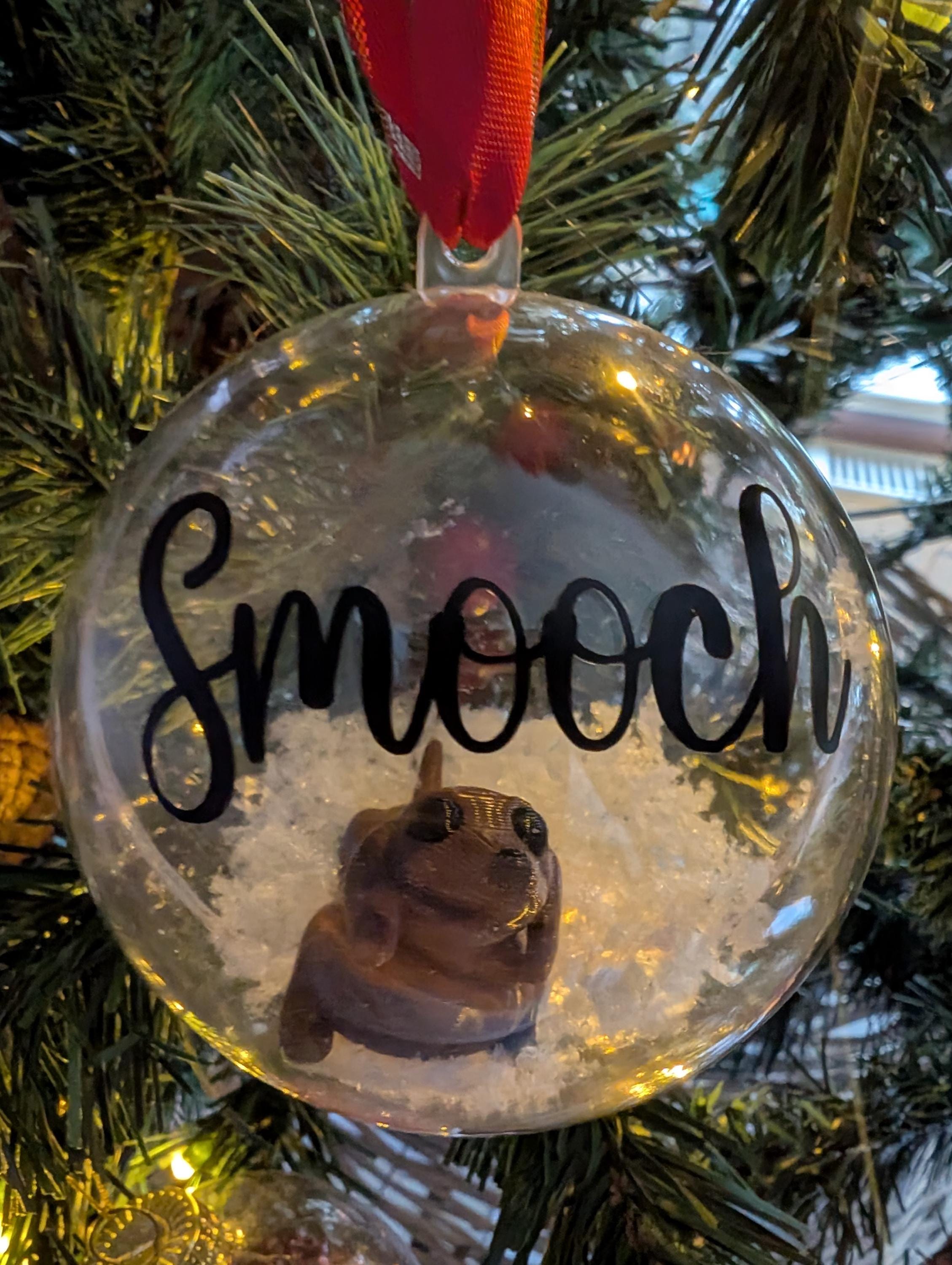 Dachshund Personalised Bauble, Personalised Christmas Bauble, Dachshund Decoration, Dog Lover Gift, Dachshund Owner Gift, Dachshund Lover