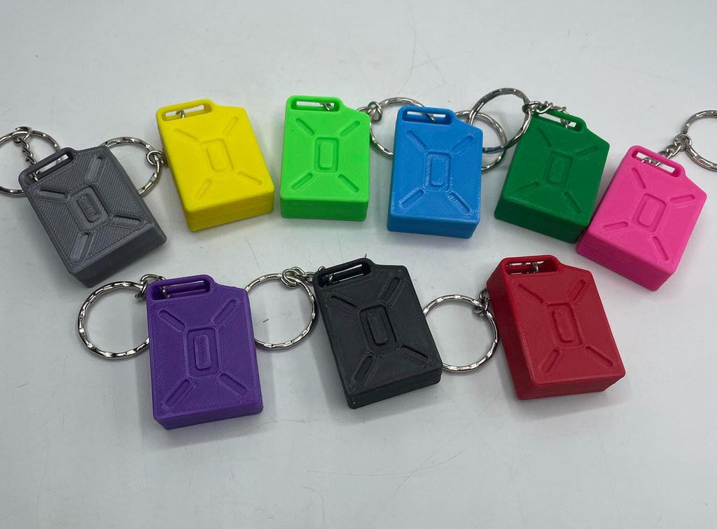 Fuel Can Keyring / Jerry Can Keyring / Driver Gift / Oil Fuel Storage Keyring / Racing Driver Gift / New Driver / Learner Driver / Jerry Can