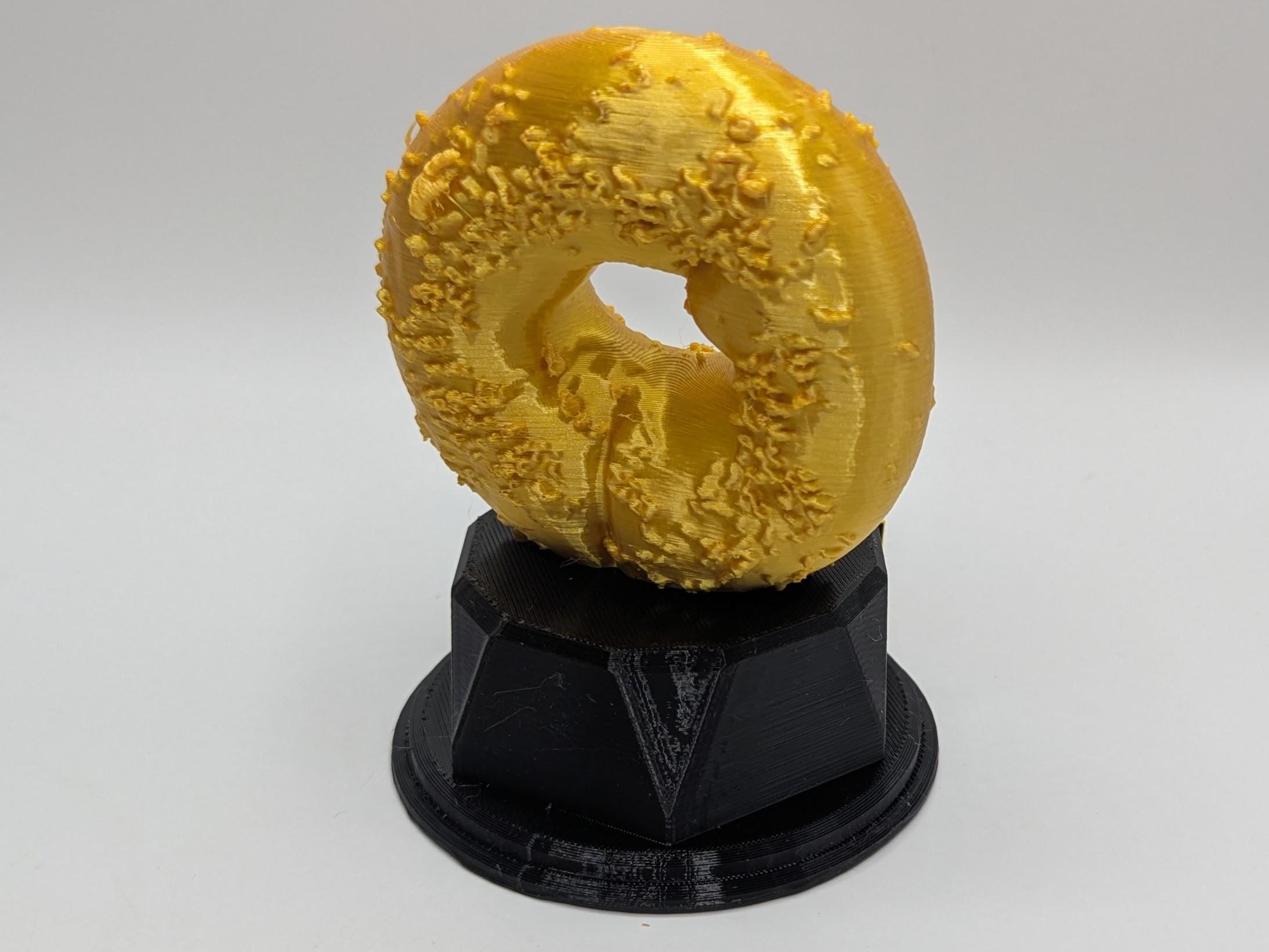 Personalised Bagel Trophy, Bagel Award, Gift for friend, Joke Award, Personalised Trophy Award, Joke Bagel Gift, Bagel Lover Award, Bagel