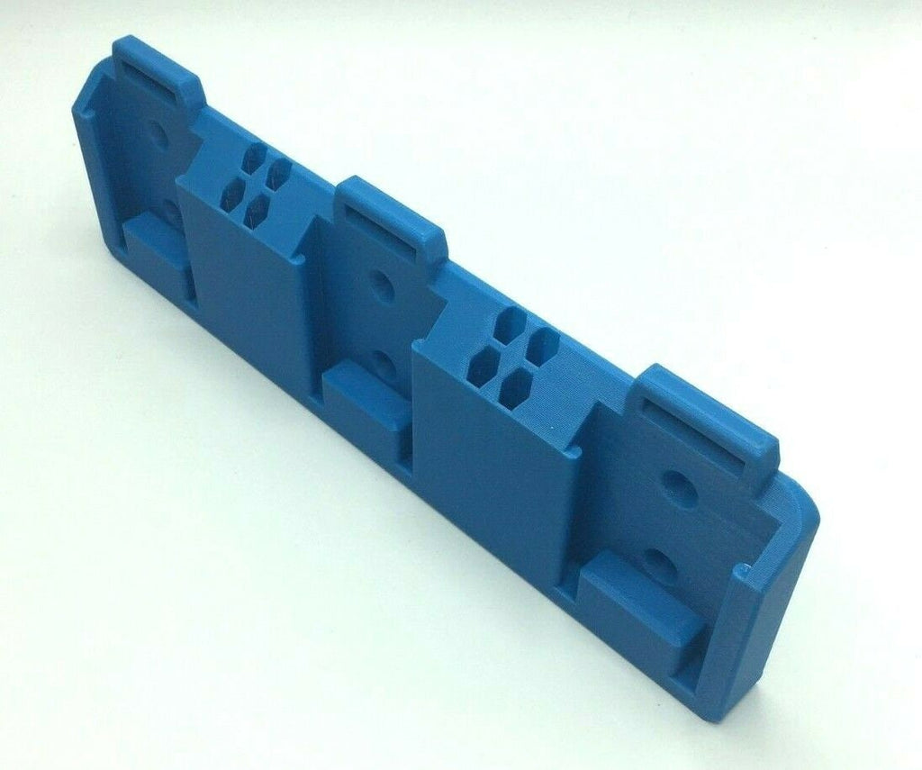 Triple Battery Mount for Parkside X 20V - Shed, Under Shelf or Workshop (Qty:1) / Storage Solution for Parkside 20V Battery / Parkside Mount
