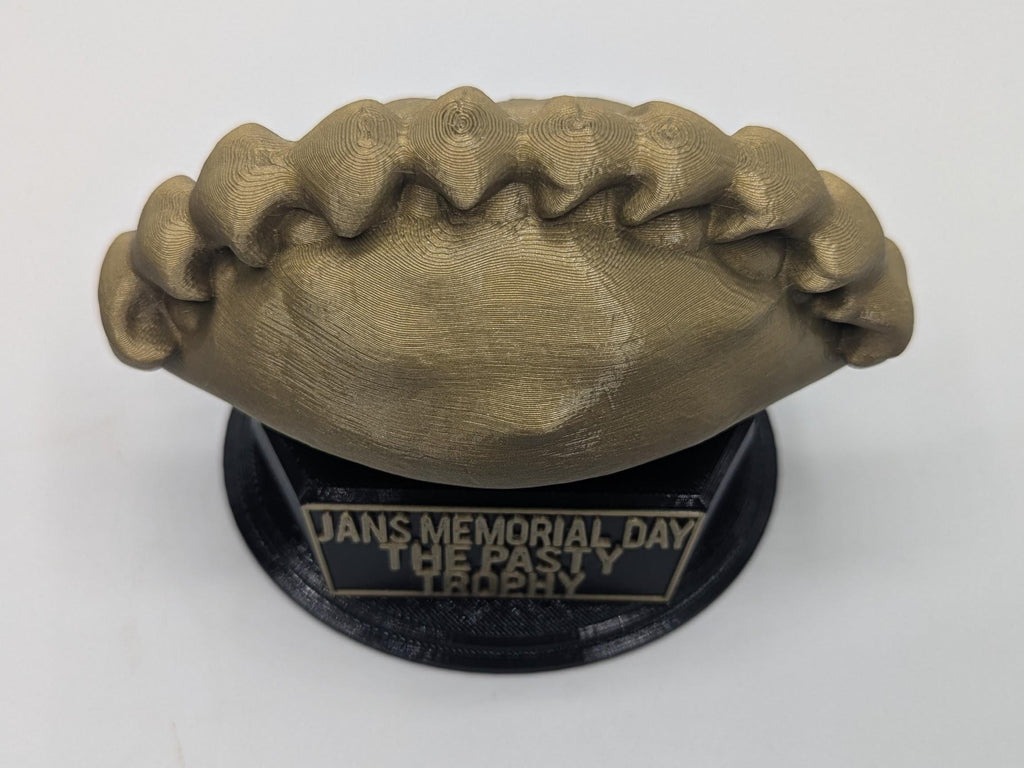 Cornish Pasty Trophy, Cornish Pasty Award, Custom Trophy Gift, Pasty Lover Gift, Office Trophy Gift, Cornish Pasty Lover Best Employee Award