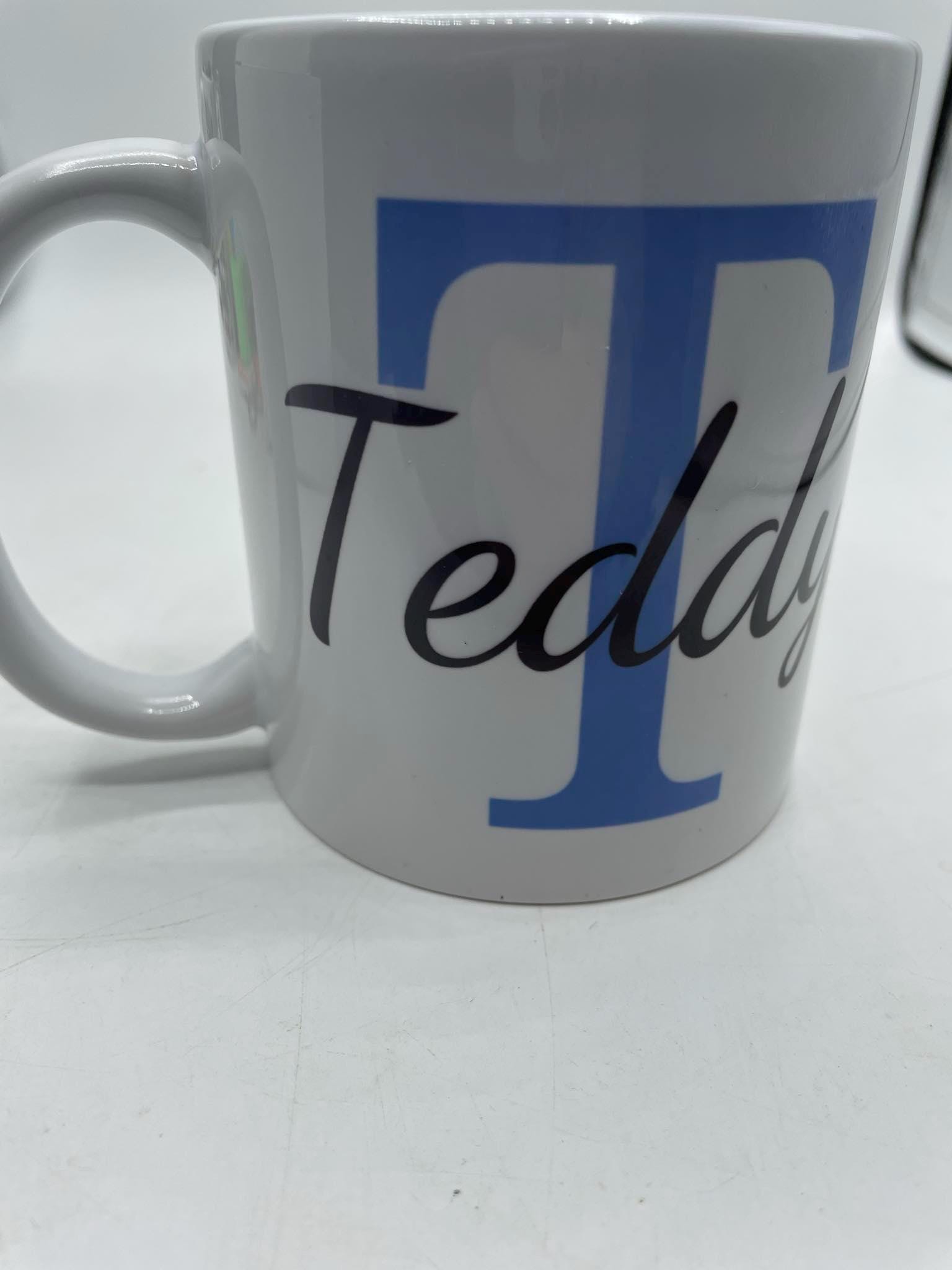 Personalised Mug, Name & Initial Mug, Custom Mug, Personalised Gift, Birthday Gift, Best Friend Gift, Initial Mug, Christmas Gift, Mug Gift