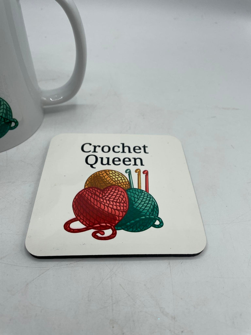 Crochet Queen Mug, Funny Gift for Crocheter, Crochet Gift, Crochet Lover Gift, Crochet Queen Gift, Crochet for her, Crochet for him, Crochet