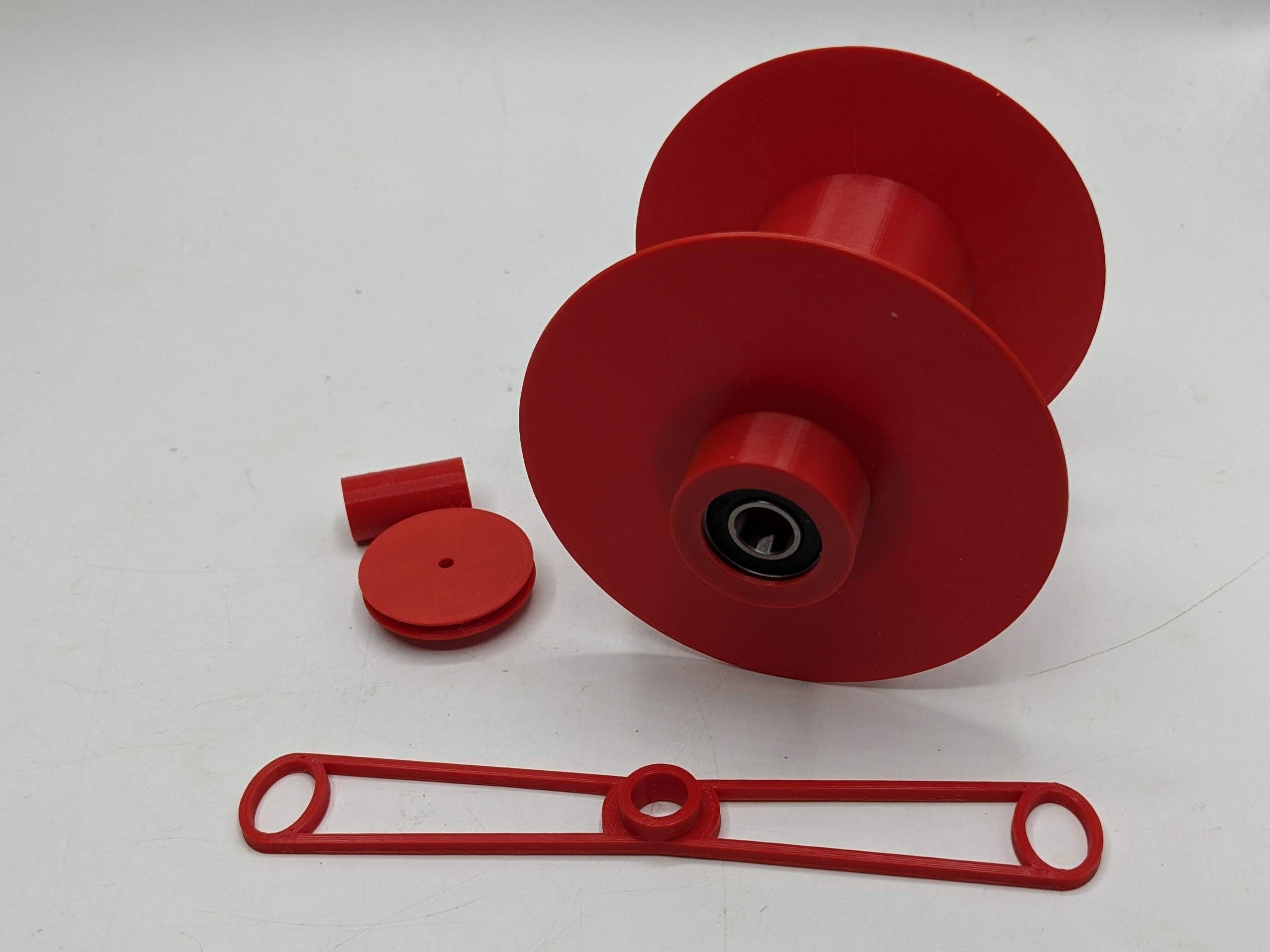 EEW 6.0 Lace Flyer Set (Qty: 1) - Bobbin, Bearings, Flyer Support & Pulley for EEW 6.0 / EEW 6.0 Accessories Set / Eew Spinning Wheel Set