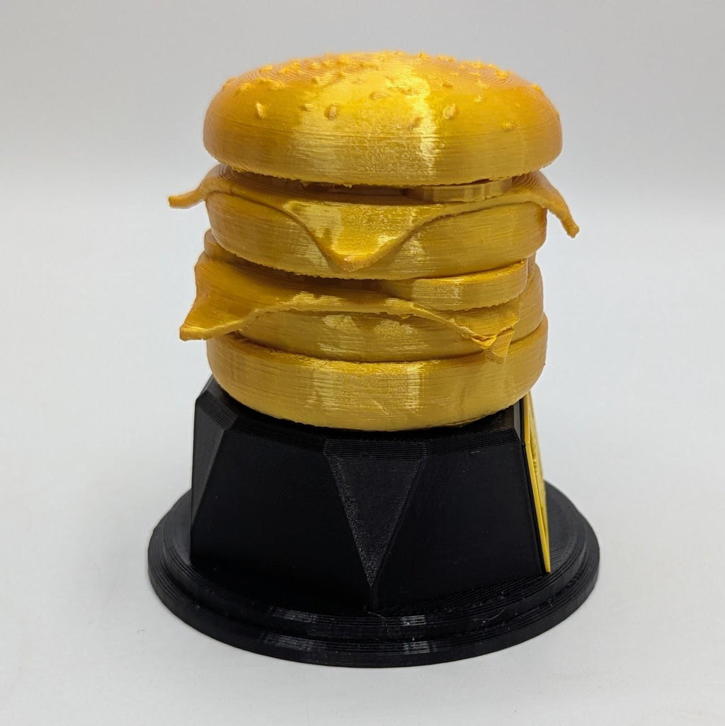 Personalised Burger Trophy, Burger Award Gift, Burger Joke Gift, Custom Trophy Award, Burger Shaped Gift, Biggest Burger Award, Burger Lover