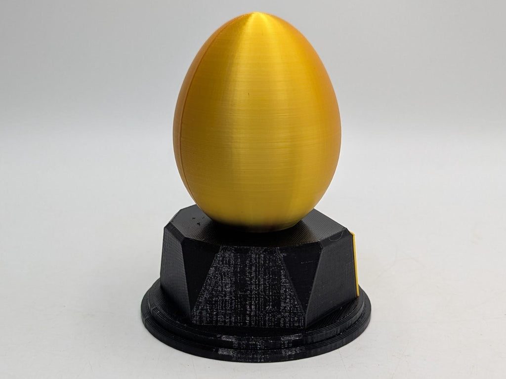 Personalised Golden Egg Trophy, Good Egg Award, Best Employee Award, Office Trophy, Custom Trophy, Golden Goose Egg Award, Eggcellence