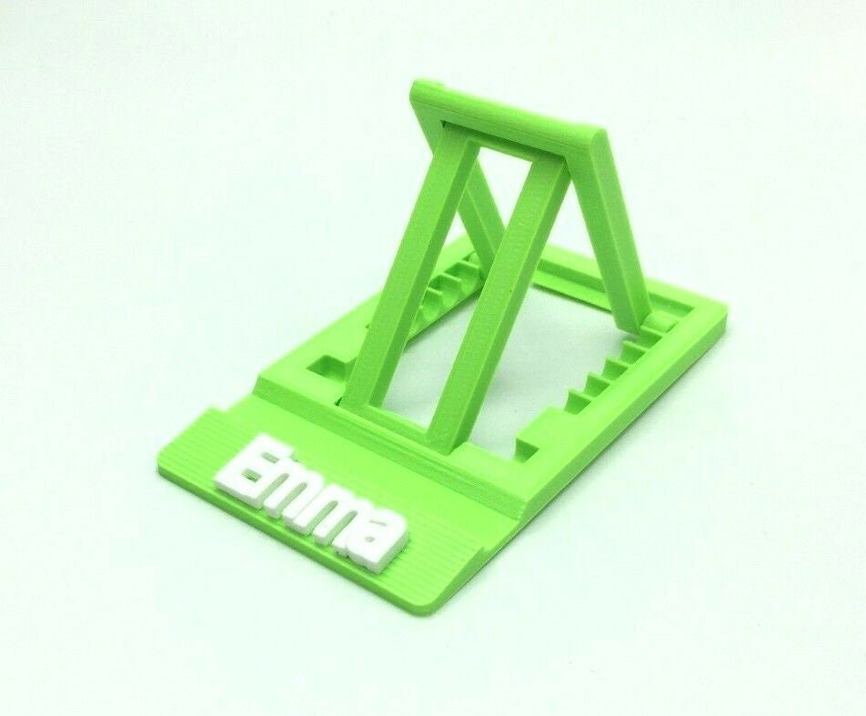 Personalised Universal Mobile Phone Holder / Adjustable Folding Desk Stand / Phone Holder / Personalised Gift / Phone Stand / Accessory
