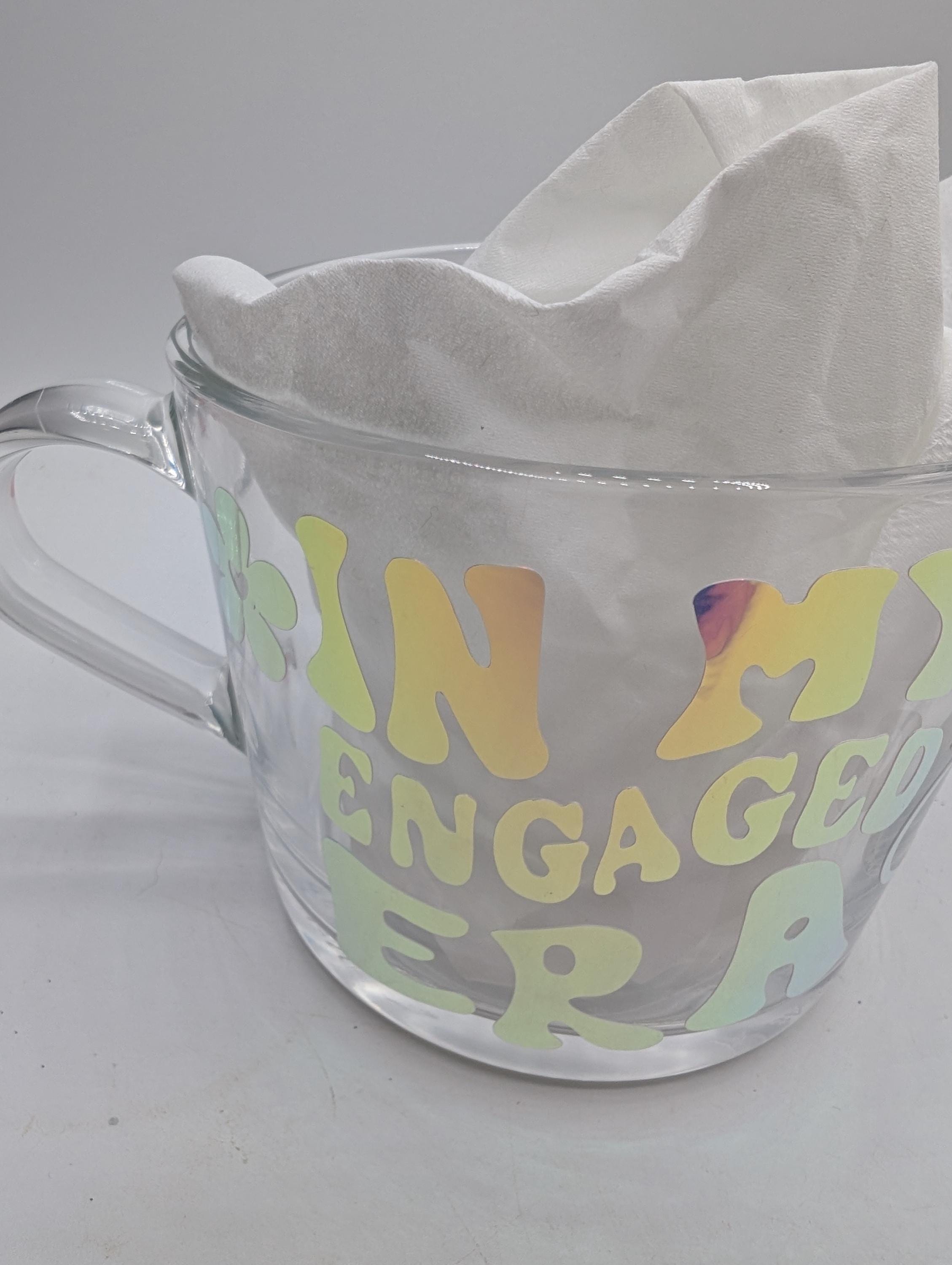 My Engaged Era Mug, Gift for Her, Engagement Gift, Present For Her, Birthday Present, Engagement Present, Congratualations Gift, Bride To Be