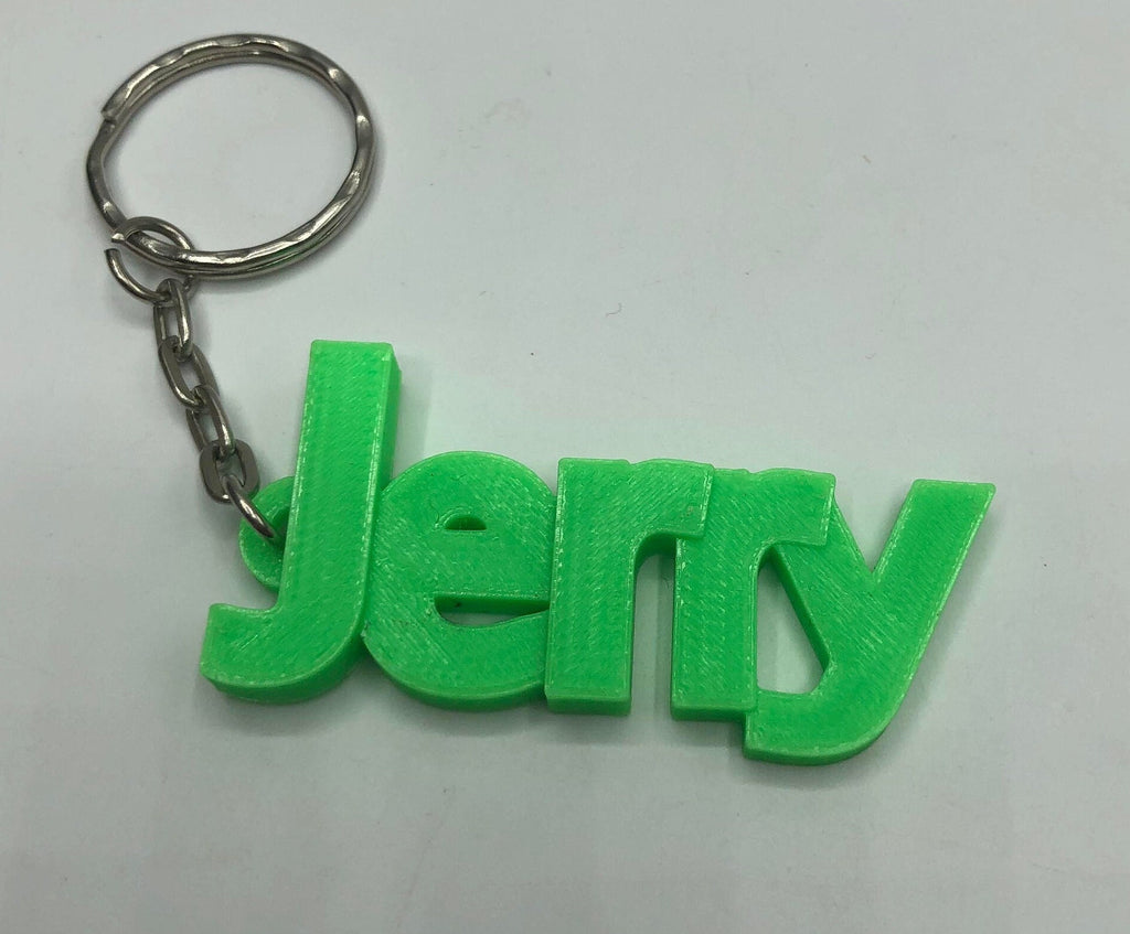 Boys Personalised Chunky Keyrings / School Bag Tag / School Leaver Gift / Party Bag Fillers / Stocking Filler / Gift for Children / Keyring