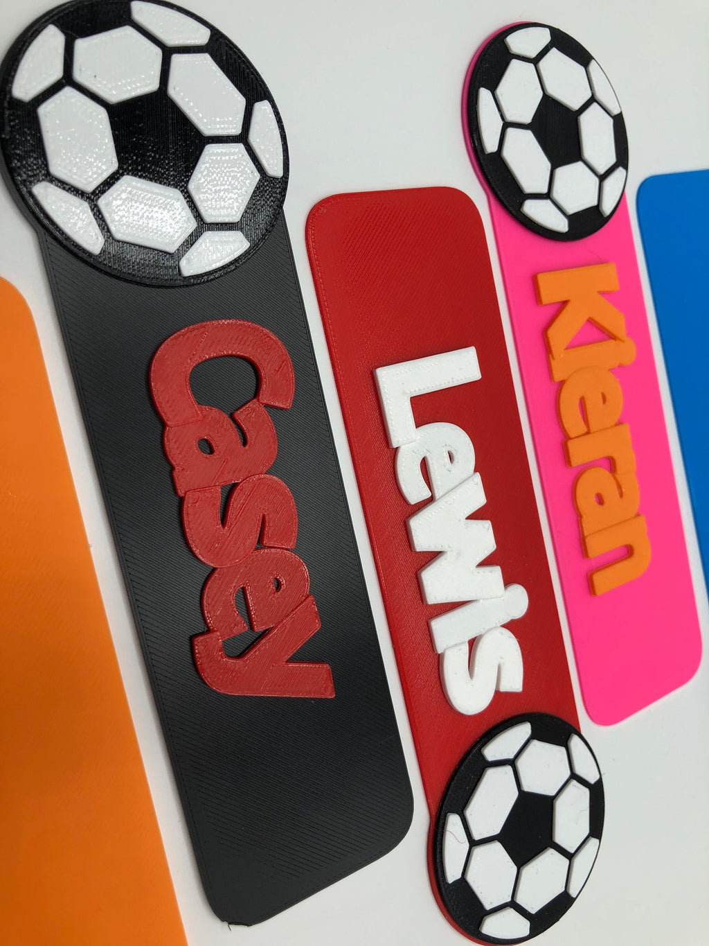 Football Personalised Bookmarks, Soccer Bookmark, Football Reading Gift, Football Lover Gift, Soccer Bookmark Gift, Football Party Gift