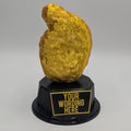 Personalised Chicken Nugget Trophy, Nugget Shape Gift, Nugget Award Gift, Nugget Lover Gift, Custom Award, Chicken Nugget Eater Award