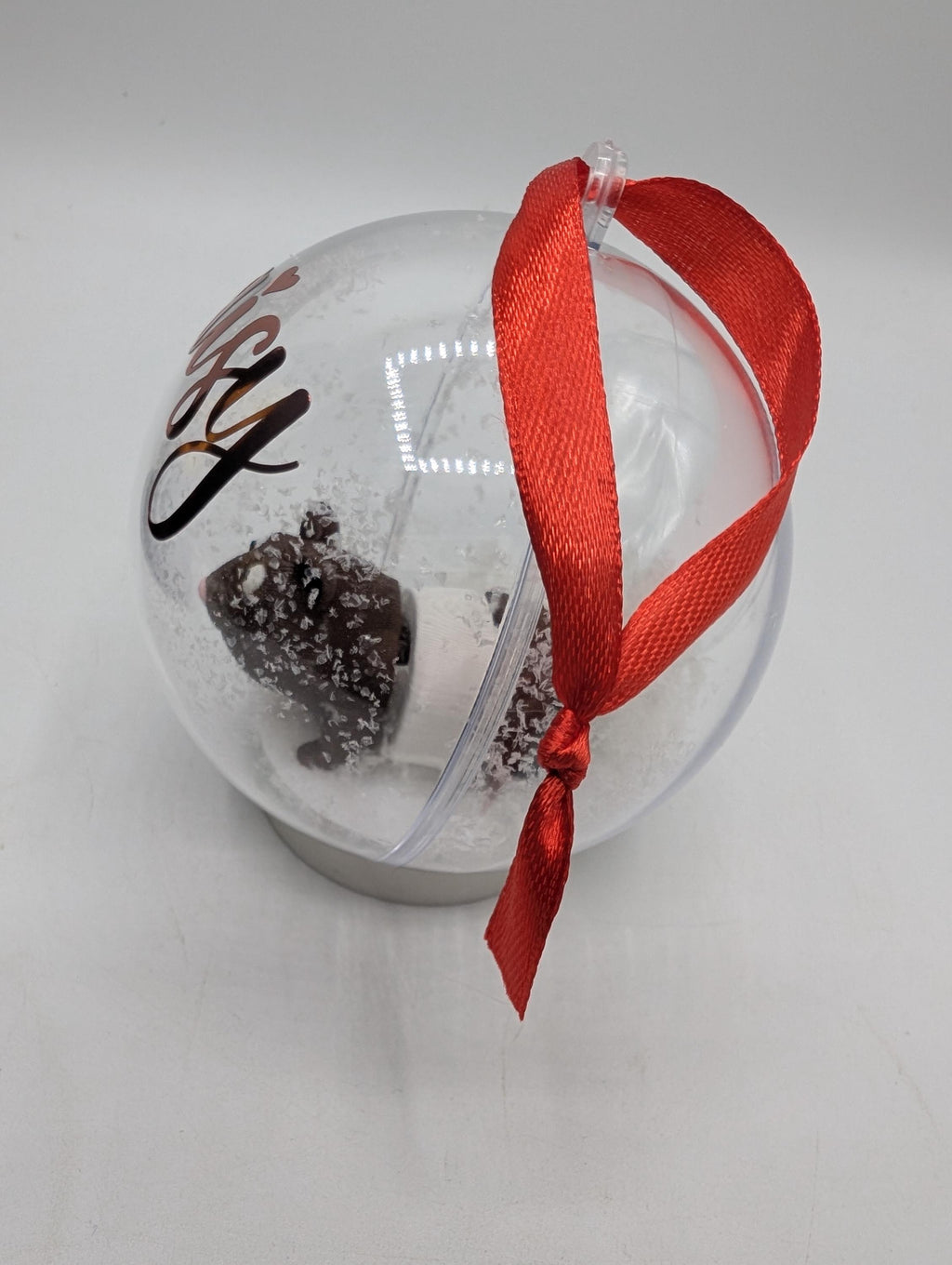 Personalised Guinea Pig Bauble, First Christmas, Custom Bauble, Guinea Pig Gift, Tree Custom Decoration, Personalised Christmas Ornament