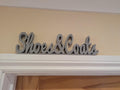 Shoes & Coats Door Sign, Cloakroom Door Sign, Coats Sign, Door Topper, Custom Door Sign, Above Door Sign, Quirky Door Sign, Hallway Sign