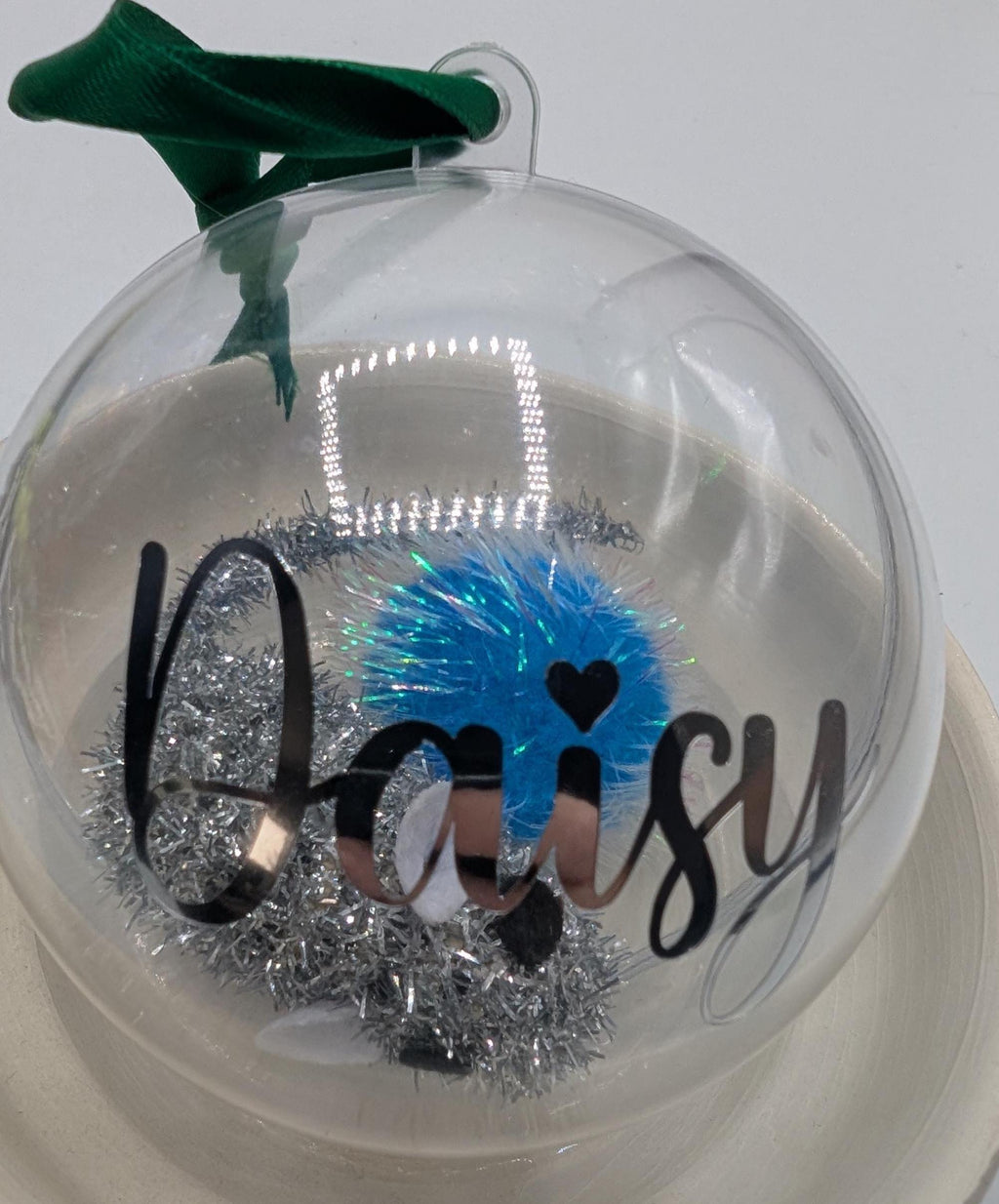 Personalised Cat Toy Bauble, Kitten Gift Box Gift, Kitten Personalised Decoration, Cat Christmas Gift, Cat Bauble Keepsake, Kitten Bauble