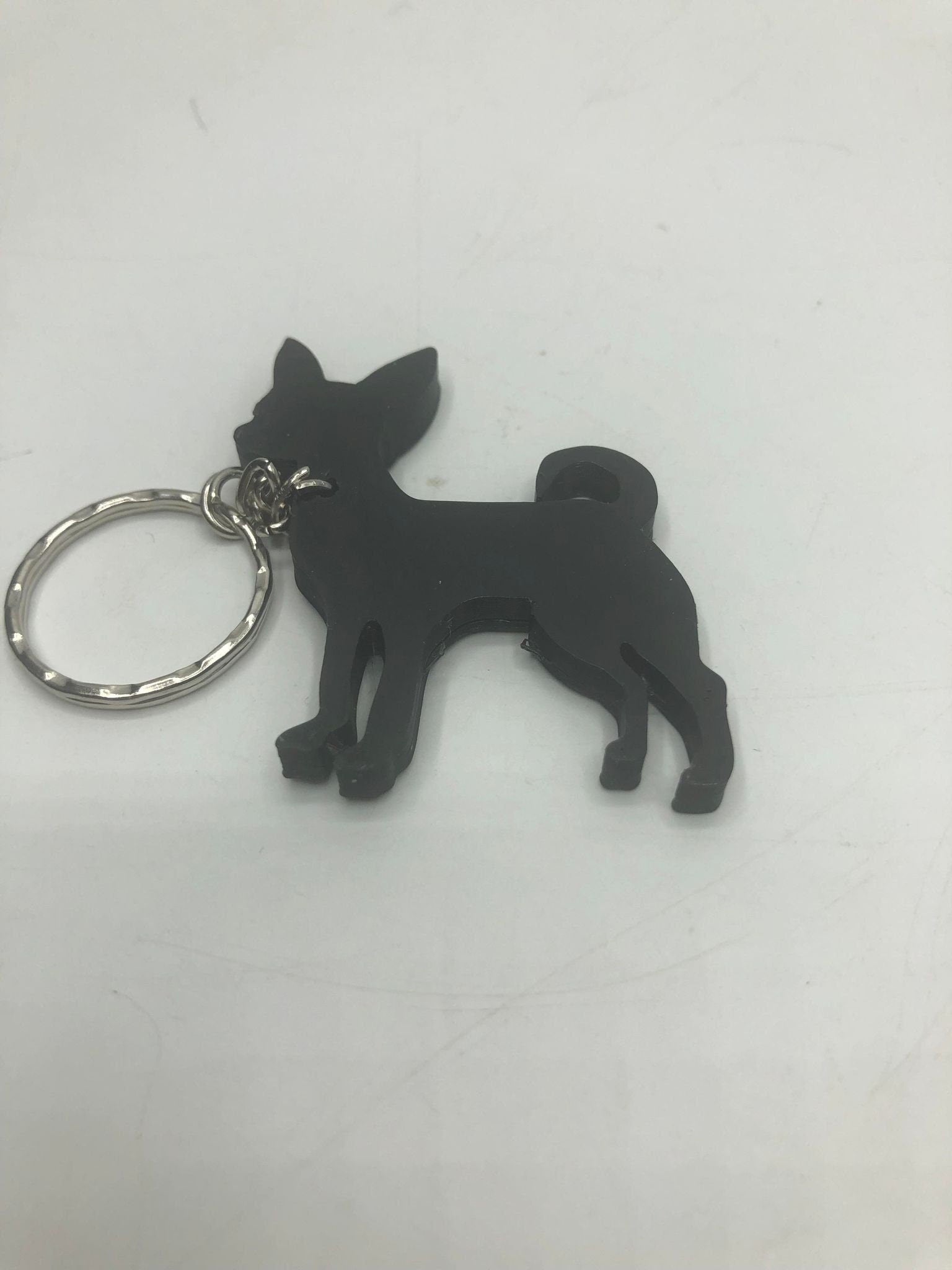 Chihuahua Keychain / Chihuahua Bag Tag / Gift for Chihuahua Owner / Dog Keyring for Chihuahua Lover / Chihuahua Keyring Bag Tag Gift / Puppy