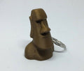 Moai Statue Head Keyring / Easter Island Keyring / Moai Shape Keyring / Statue Head Keyring / Statue Head Bag Tag / Moai Shape Bag Tag