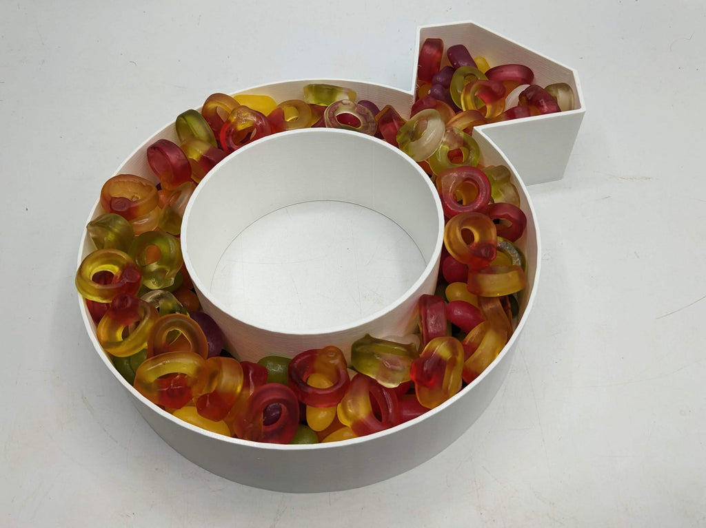 Engagement Sweet Table, Wedding Ring (8.5") for Sweet filling Cake Alternative, Wedding Table Decoration, Engagement Party Display Table