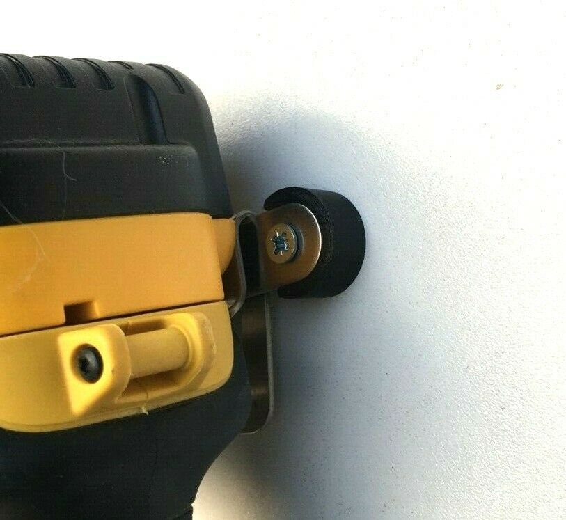 Belt Clip Wall Mount for DeWalt Cordless Drill - Shed, Van or Workshop (x2)