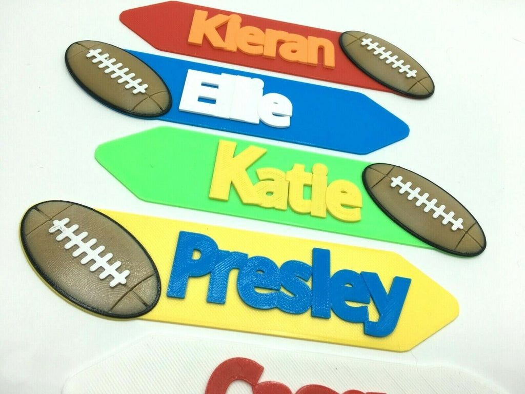 Rugby Personalised  Bookmark, American Football Bookmark, Rugby Fan Gift, Rugby Party Bag, Rugby Team Gift, Rugby Christmas, Rugby Birthday