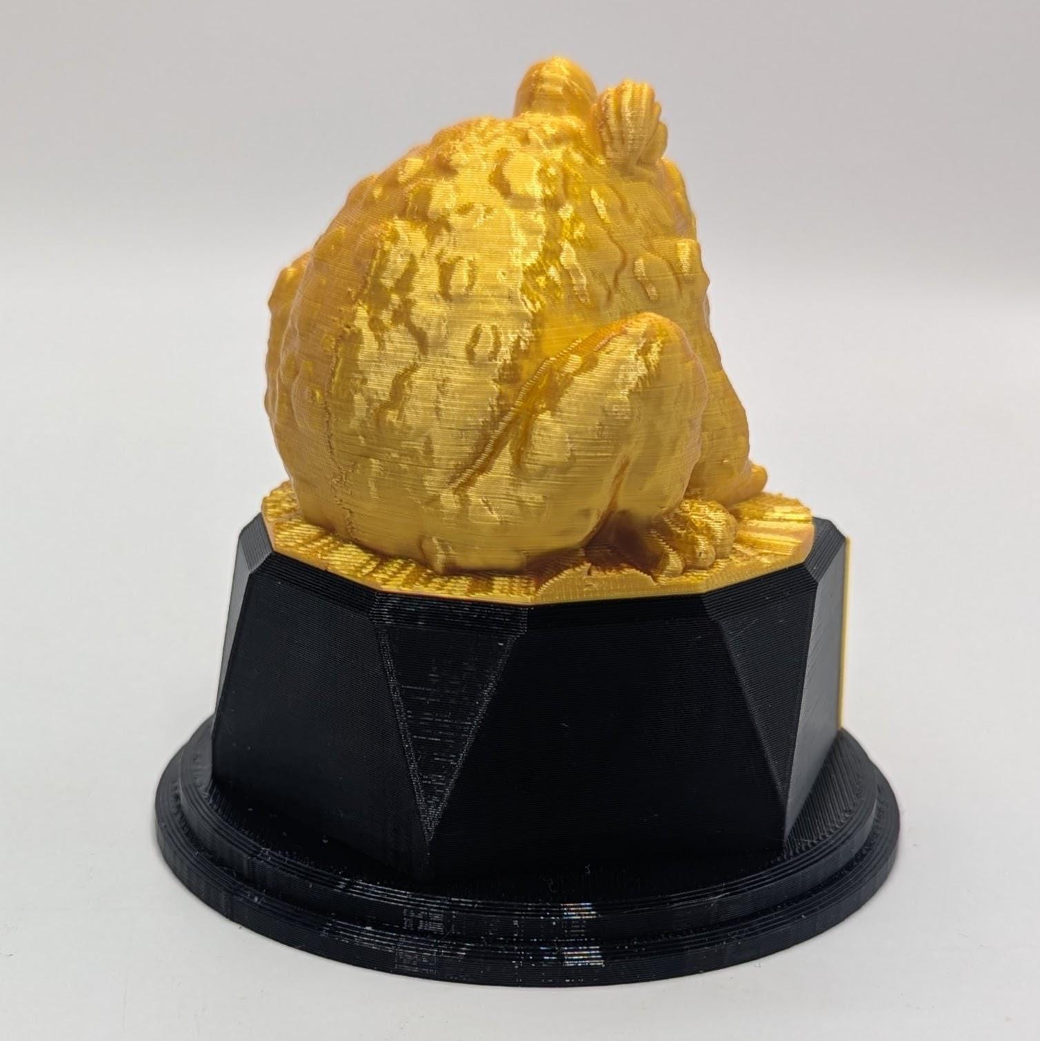 Personalised Toad Trophy, Kiss A Toad Trophy, Golden Toad Award, Custom Trophy, Toad Gift , Funny Trophy, Toad Lover Gift, Office Trophy