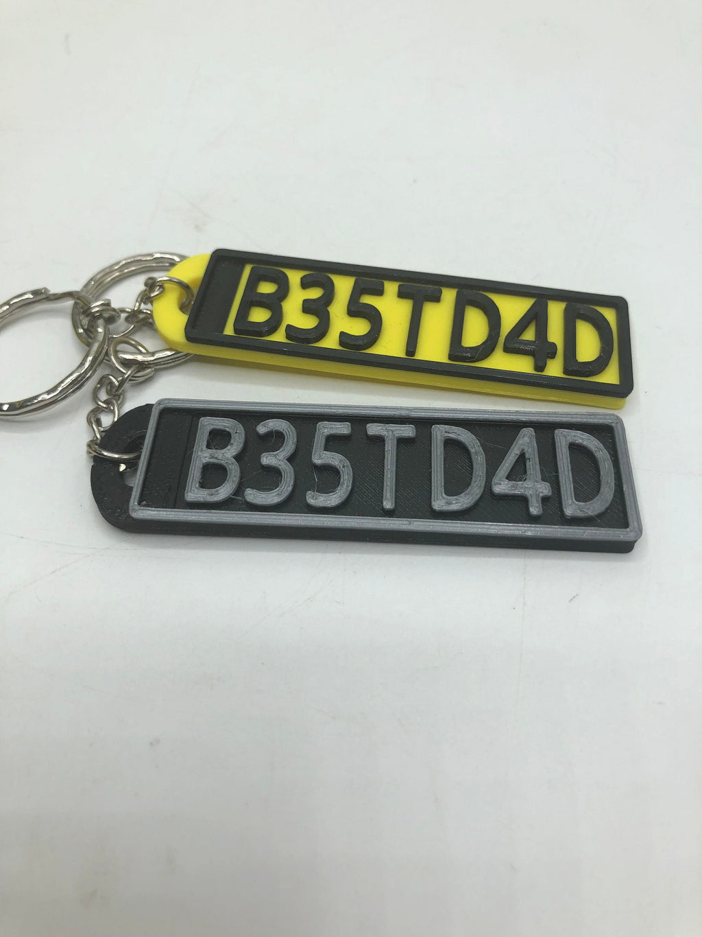 Custom Number Plate Keyring, Personalised Car Reg Plate Keyring, Car Registration Keyring, Car Keyring Gift, Car Keys Keyring, New Driver