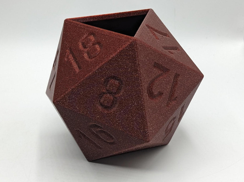 D20 Dice Pen Pot for Role Playing Table Top Gamers / D20 Pot Table Top Gaming / RPG Dice Pen Pot Gift / Pen Pot in the shape of D20 Dice