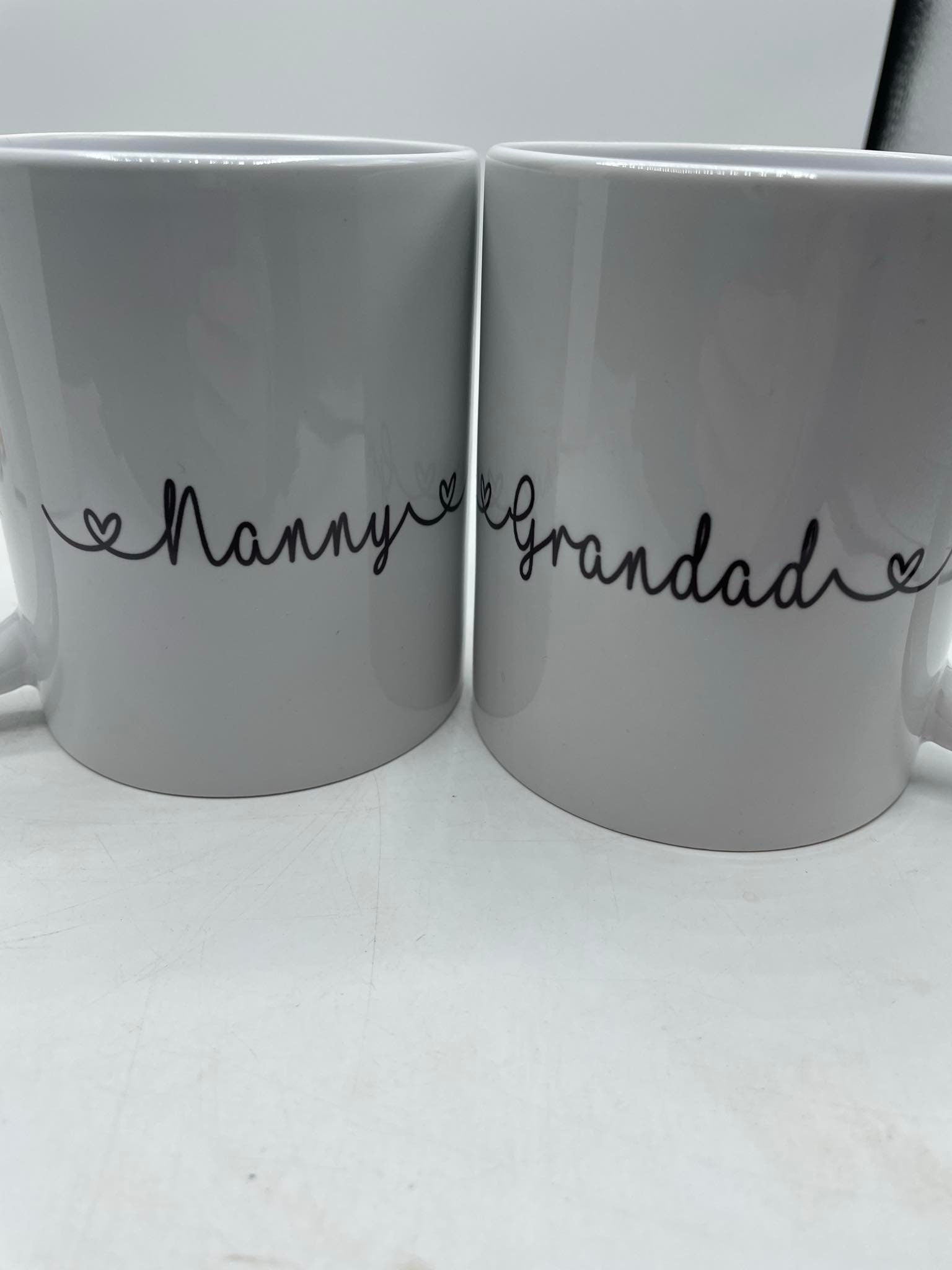 Nanny and Grandad Gift / Nanny Mug / Grandad Mug / Nanny Gift / Grandad Gift / Nanny Birthday / Grandad Birthday / Christmas Gift / Mug Gift