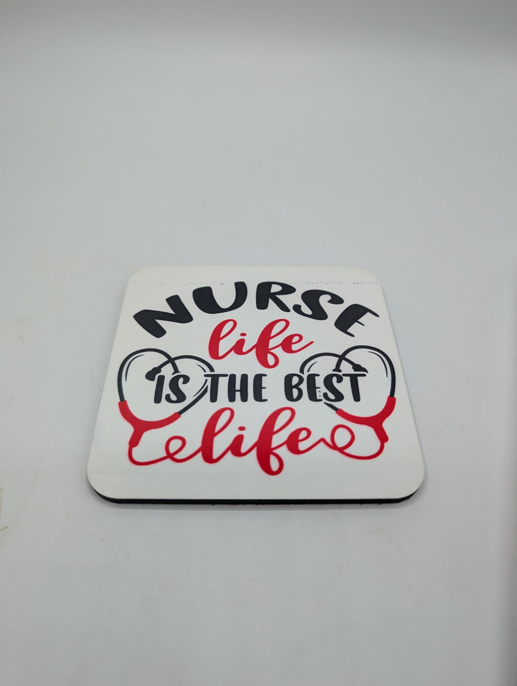 Best Nurse Coaster, Gift for Nurses, Under 5 Pound, Nurse Life Coaster, Best Nurse Gift, Nurse Christmas Gift, Gift for Her, Gift for Him
