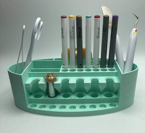 Cricut Tool, Pens and Accessories Oval Holder/ Oval Accessories Organiser for Cricut Tools, Pens and Accessories / Desk Storage Cricut Tidy