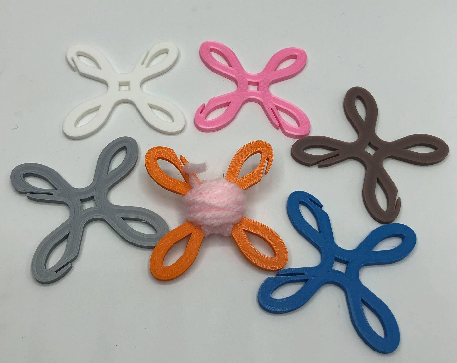 Yarn Bobbins / Yarn Winder / Set of 6 Yarn Bobbins for Weave Winding / Wool Bobbin / Wool Holder / Yarn Holder / Yarn Storage / Wool Holder