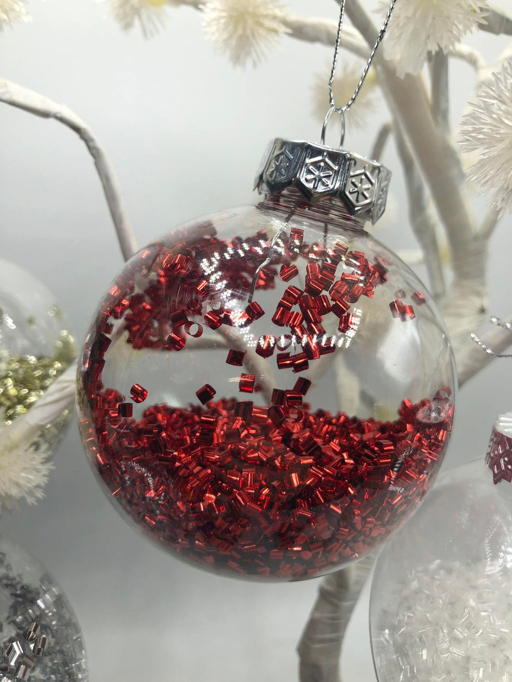 Personalised Pet Paw Bauble / Paw Print / Pet Memorial Bauble / Pet Personalised Decoration / Dog Bauble / Personalised Christmas Gift / Cat