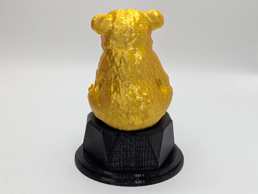 Personalised Bear Trophy, Animal Award Gift, Gift for Bear Lover, Custom Trophy Gift, Bear Award Gift, Office Trophy, Office Award Trophy