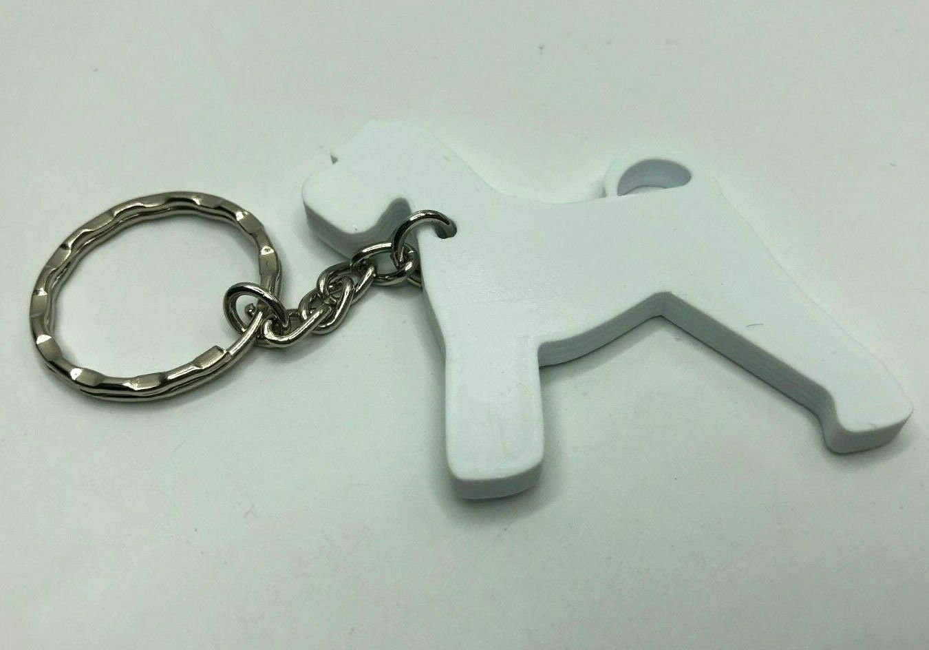 Schnauzer Dog Keyring / Schnauzer Gift Keyring / Schnauzer Bag Tag Gift / Schnauzer Dog Shaped Keyring / Schnauzer Lover Gift / Puppy Gift