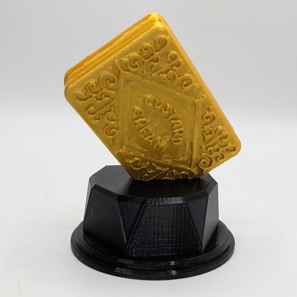 Personalised Custard Cream Trophy, Biscuit Fun Trophy, Custard Cream Lover Gift, Custard Cream Award,  Biscuit Lover Gift, Custom Trophy