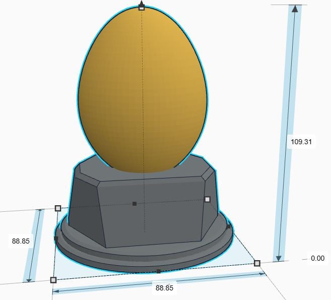 Personalised Golden Egg Trophy, Good Egg Award, Best Employee Award, Office Trophy, Custom Trophy, Golden Goose Egg Award, Eggcellence