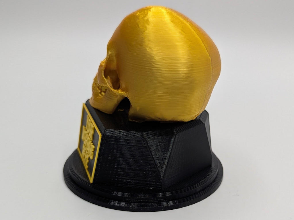 Personalised Skull Trophy, Human Skull Trophy, Gothic Lover Gift, Halloween Award, Custom Skull Lover Gift, Skull Shaped Trophy, Skull Award