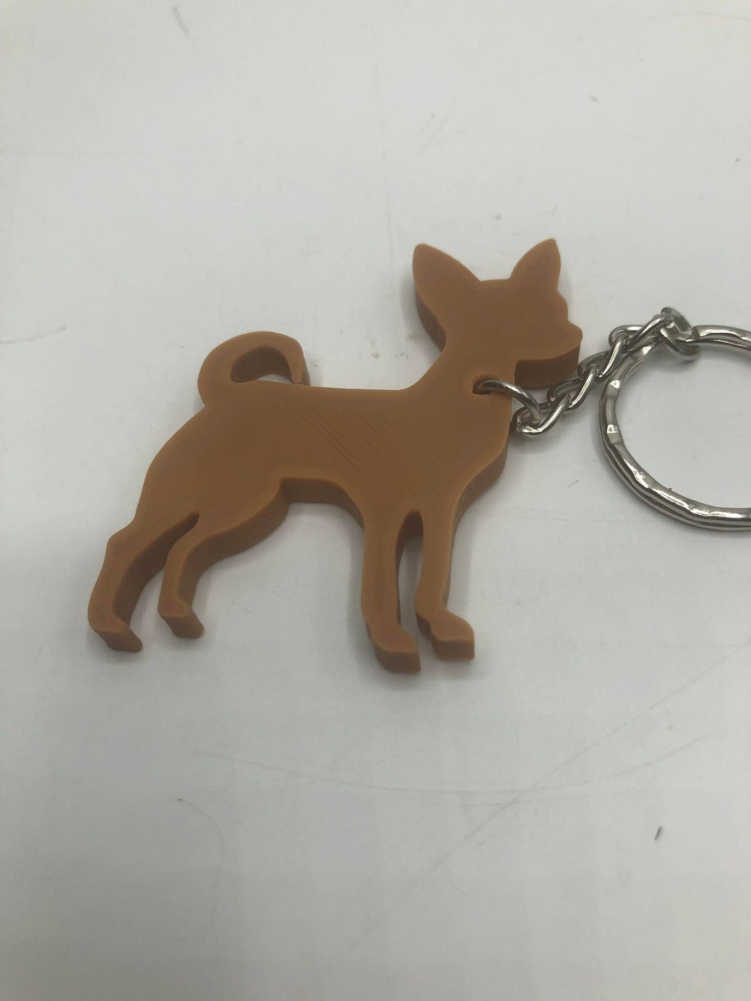 Chihuahua Keychain / Chihuahua Bag Tag / Gift for Chihuahua Owner / Dog Keyring for Chihuahua Lover / Chihuahua Keyring Bag Tag Gift / Puppy