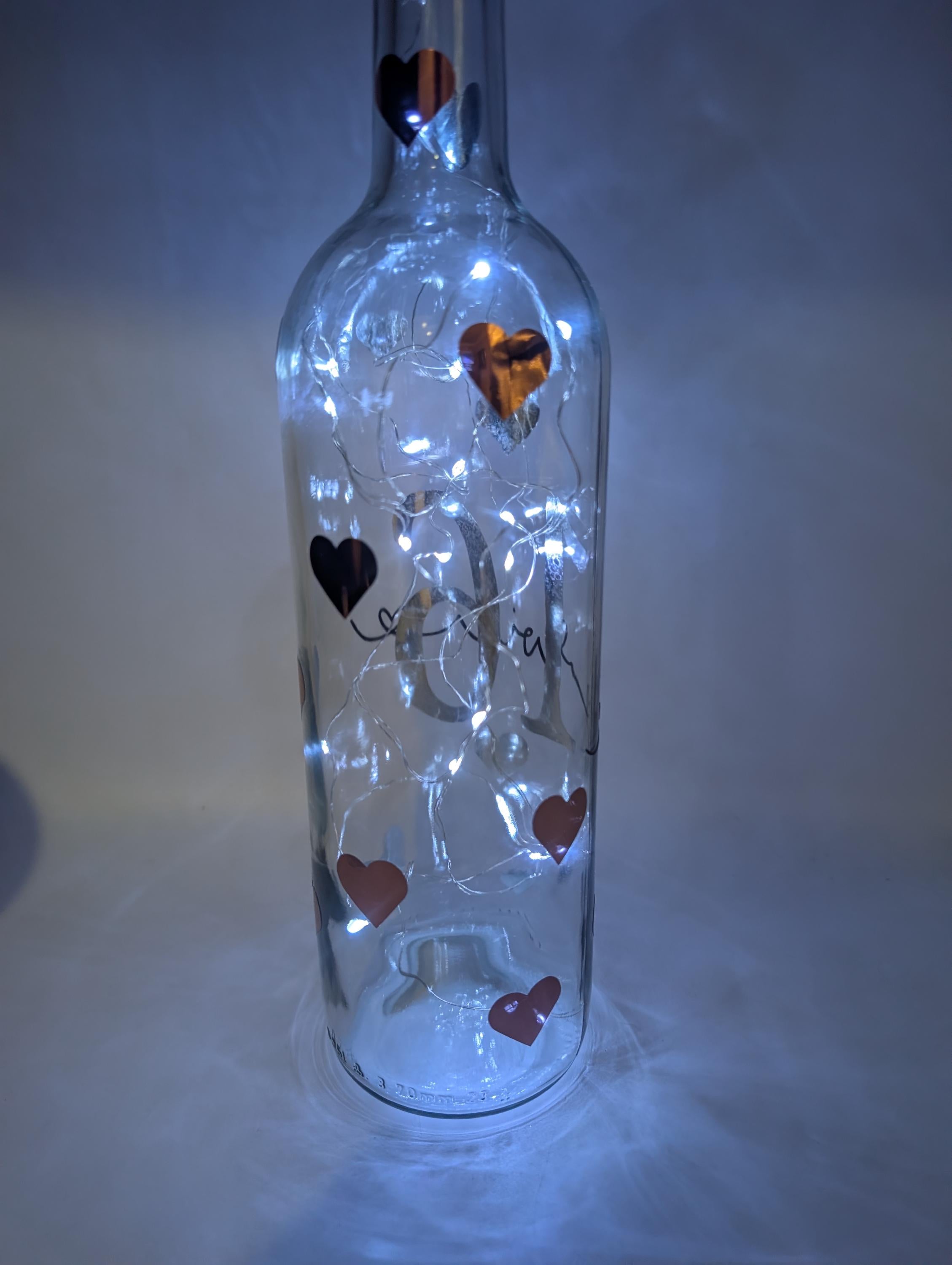 Personalised Light Up Bottle, 16th Birthday for Her, 16th Milestone Birthday, 16th Gift for her, Special 16th Birthday Gift, 16th Birthday